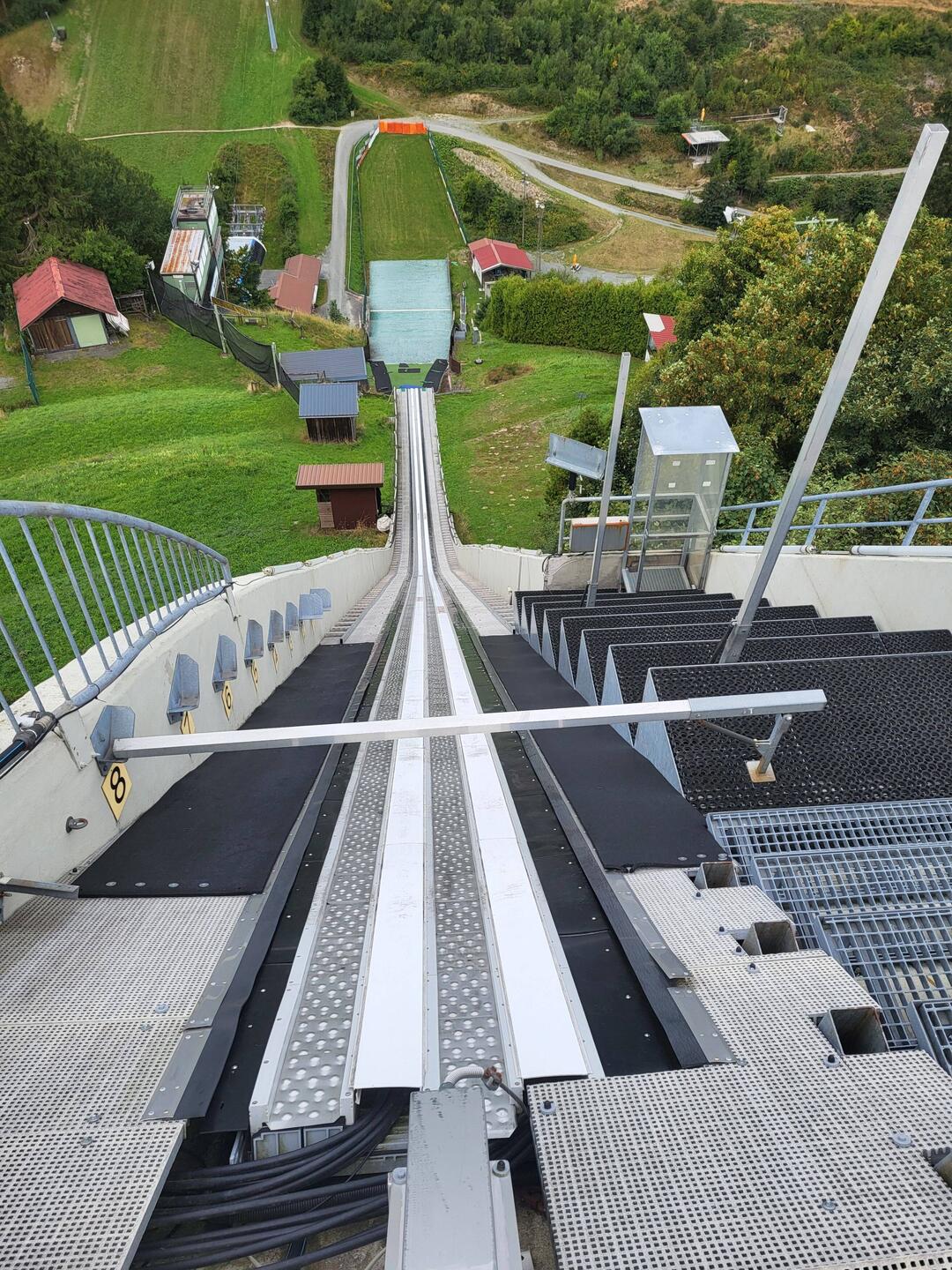 Blick von der Sankt-Georgs-Schanze bei Winterberg.