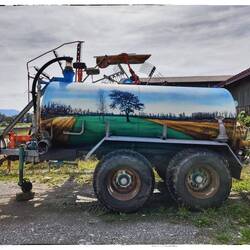 Jauche und Kunst bei Bauer Gerer