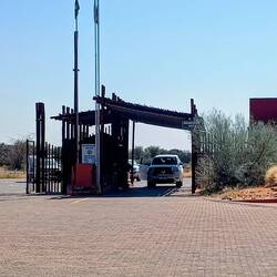 Grenzübergang nach Südafrika