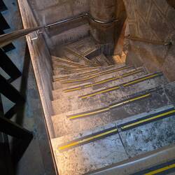 The steep hill to Calvary