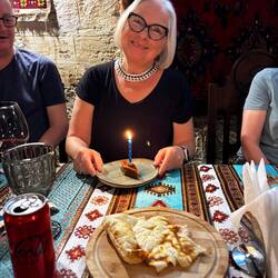 Baklava birthday surprise