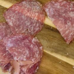 Die Salami war noch ok!