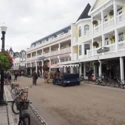 More hotels, bicycles, tourist businesses, and horse drawn transportation.