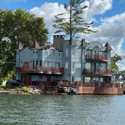 Castle like house in Brewerton.