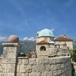 Insel Gospa od Škrpjela (Maria vom Felsen)