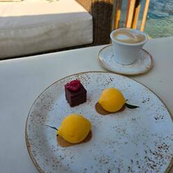 Süße Nachspeise - die 🍋 ein Hammer