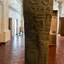 Inside the old hospital building