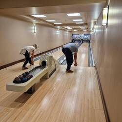 ....und zu guter Letzt beim Bowlen....