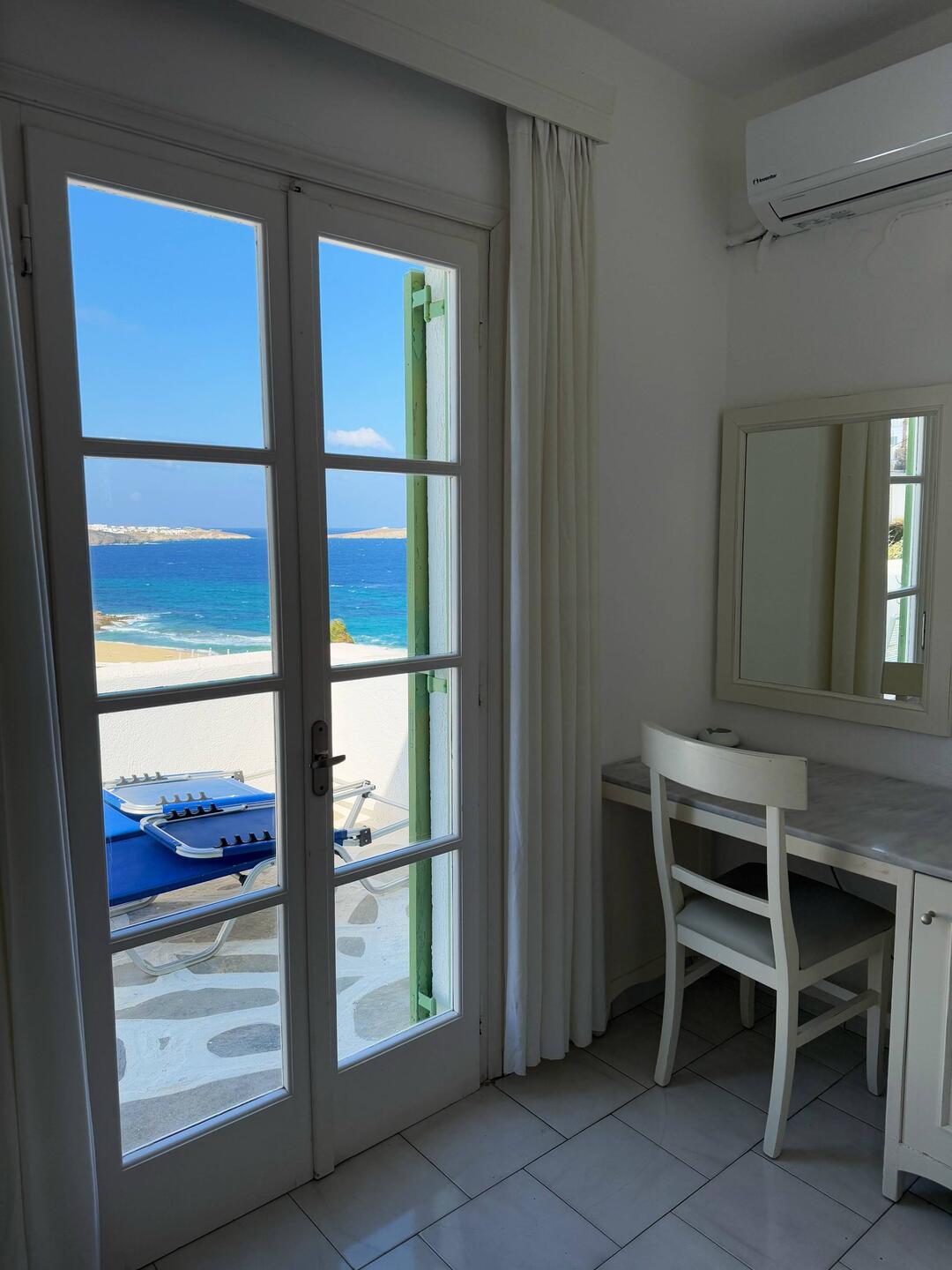 Bye bye l'hôtel de Mykonos 👋🏻