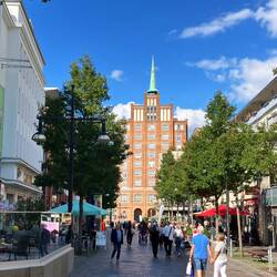 Flanier- und Shoppingmeile