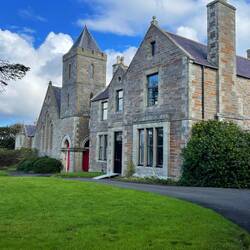 typisch schottisches Landhaus