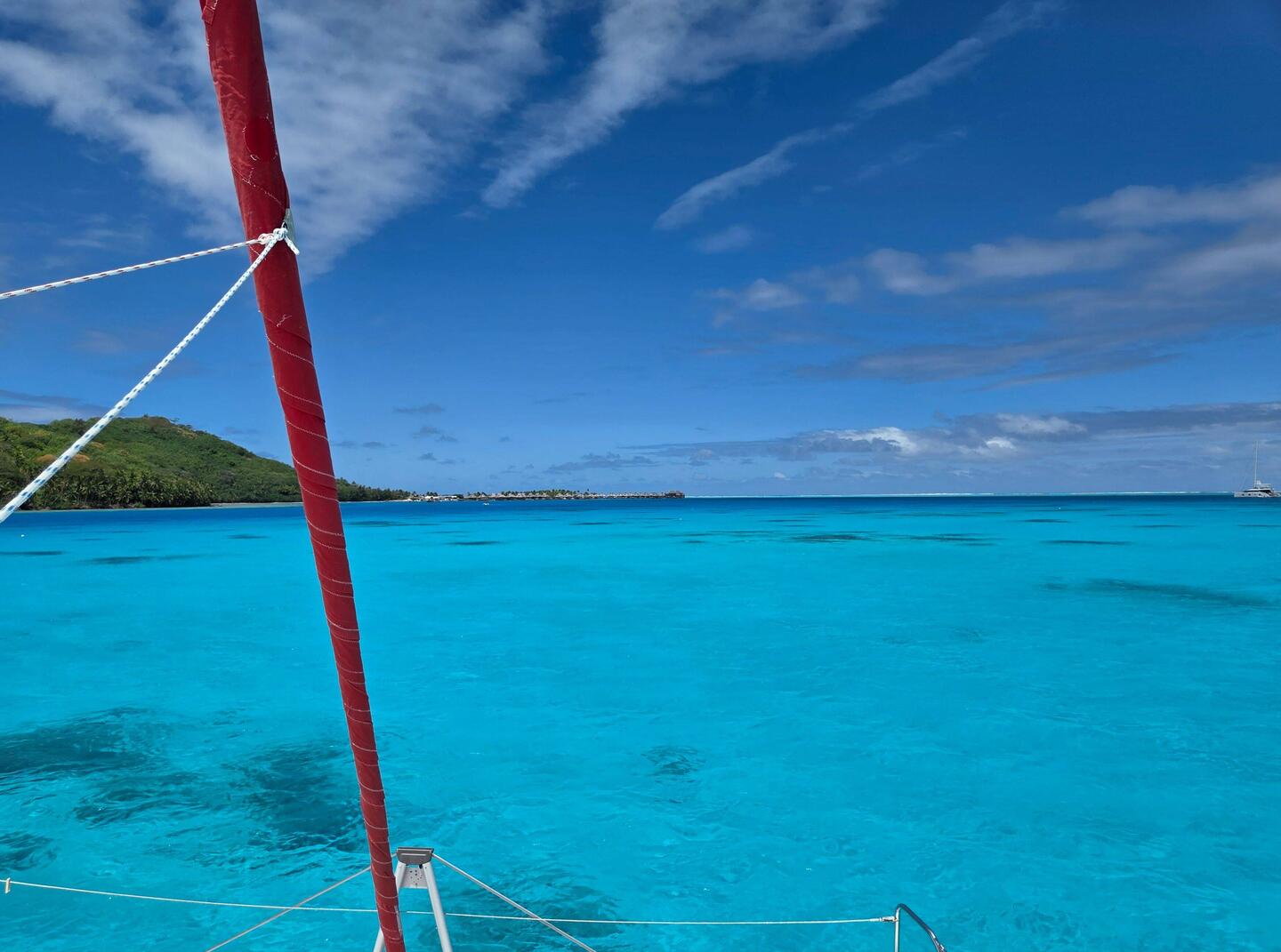 Le lagon de Bora Bora