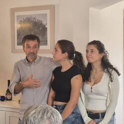 Joao and his 2 daughters