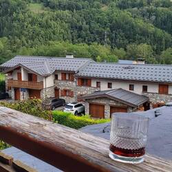 Apéro vu sur les Arcs