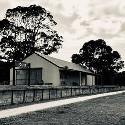 Foster's old station where we joined the Great Southern Rail Trail