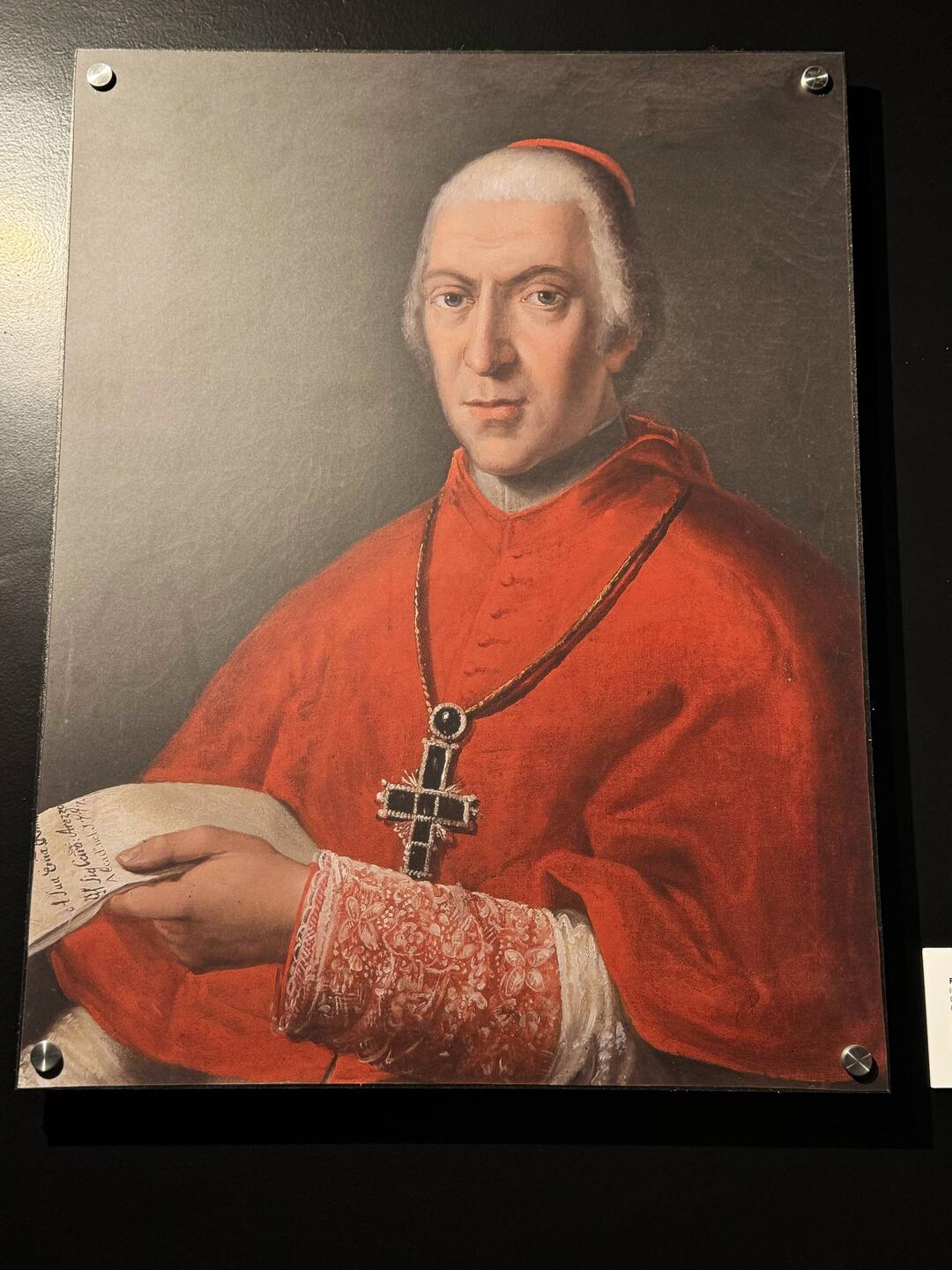 Cardinal Tomasso Arezzo was born in 1753 and became a papal diplomat.
