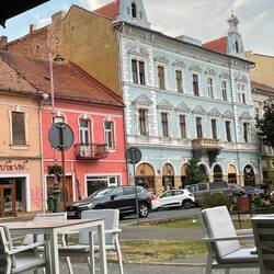 Blick auf Häuser in zentraler Lage
