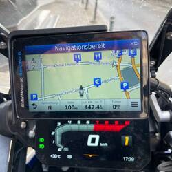 Am Tagesziel nach 447 km