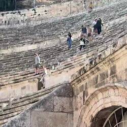 American college students climbing back down: Don't fall!