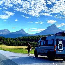 ... wie die Eindrücke des ganzen Tages