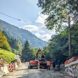 Die Ampel vorher war übrigens grün