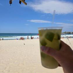 Caipirinha am Strand