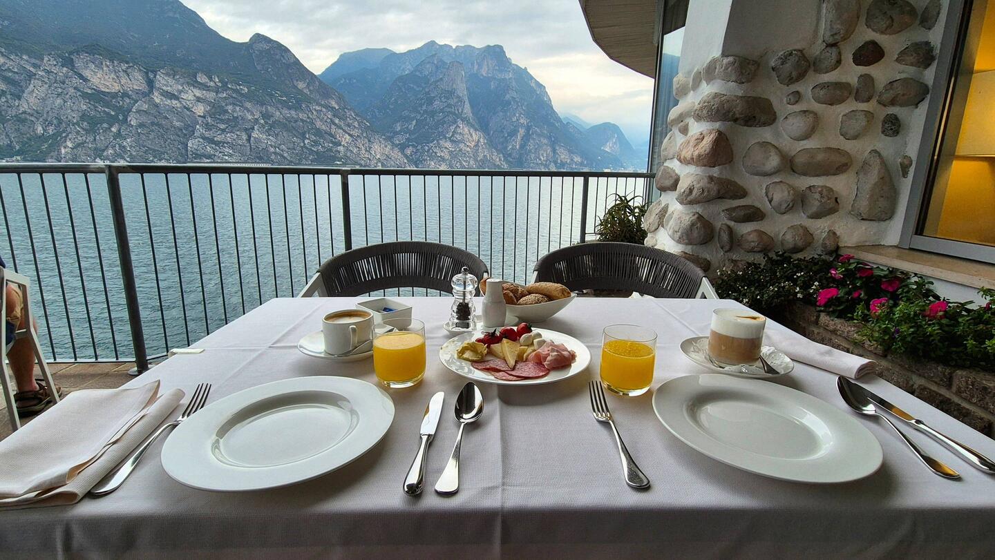 Frühstück mit Ausblick