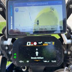 Ankunft am Ziel nach 252 km