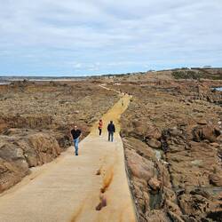 Weg zurück ans Ufer