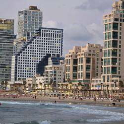 Shoreline of Mediterranean Sea