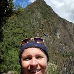 Machu Picchu über mein Kopf
