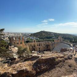 Le théâtre de l'Odéon d'Hérode Atticus