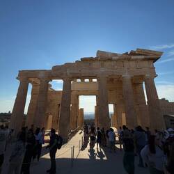 Les Propylées, porte d'entrée de l'Acropole