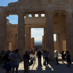 Les Propylées, porte d'entrée de l'Acropole