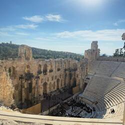 Le théâtre de l'Odéon d'Hérode Atticus