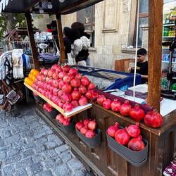 Pomegranates are everywhere