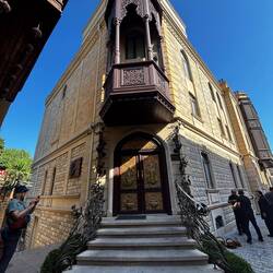 The iron railings were incredible