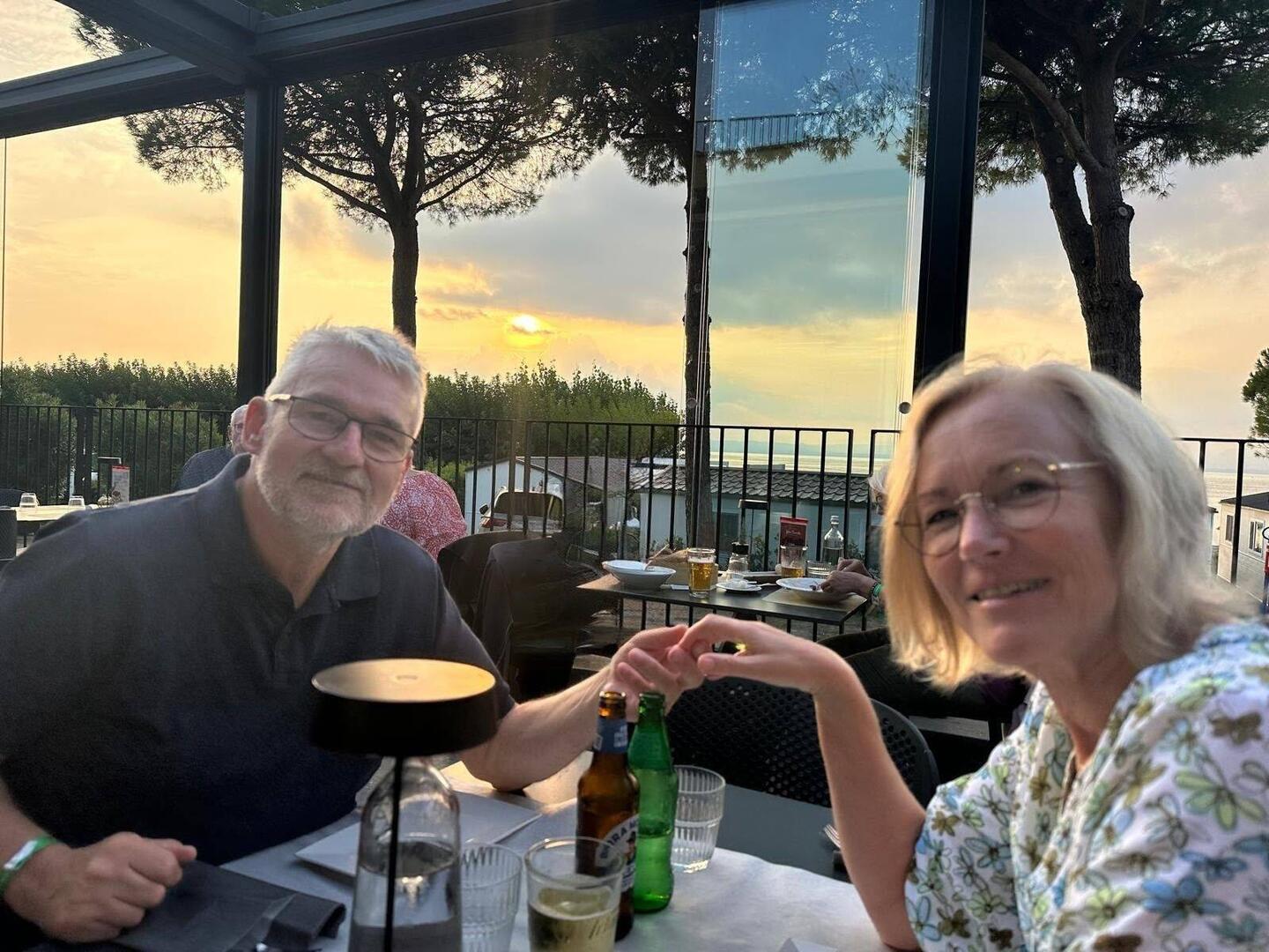 Erster Abend am Gardasee. Der Urlaub beginnt
