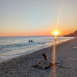 Dhërmi sunset 📚 🤓