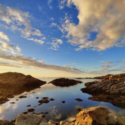 Das wäre der Polarlicht Blick nach N