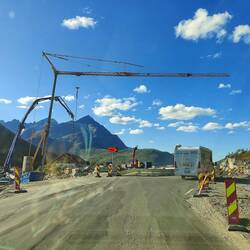 Mal wieder viele Baustellen am Weg