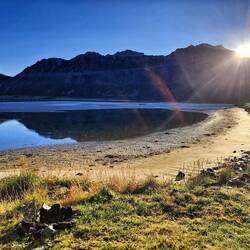 Am morgendlichen Schlafplatz