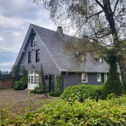 Typisches Haus im Sauerland.