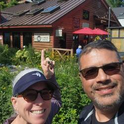 Lunch at Cherry Public House. Everything was cherry flavored.