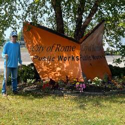 Bill posing for a photo.