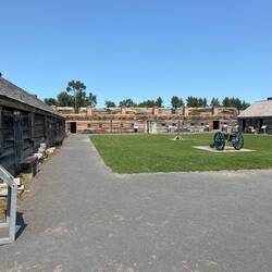 Inside Fort Stanwix