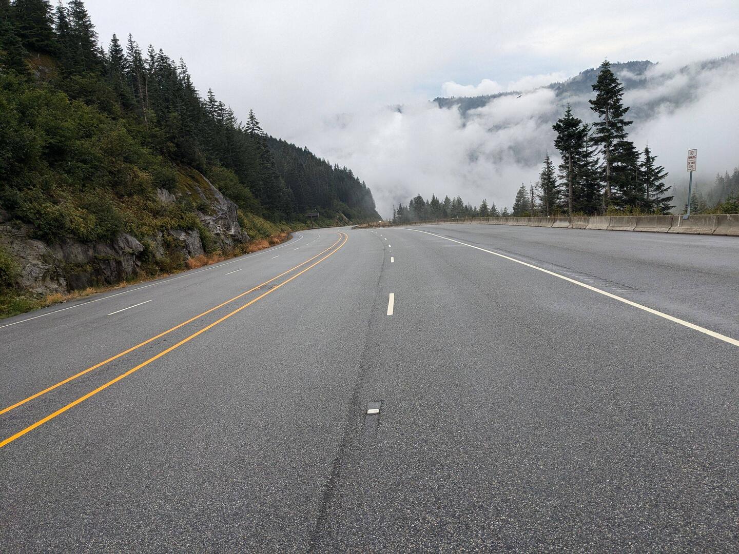 West side of Stevens pass