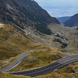 Ganz hinten die Ebene, wo wir hin wollen