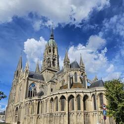 Die schöne Kathedrale von Bayeux