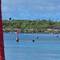Slalom entre les balises pour traverser un champs de "patates "